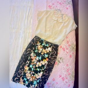 Byron Lars Beguile Paillete Rainbow Skirt 00P